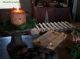 Primitive Old Wood Table Chopping Board Block Primitives photo 8