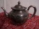 Wallace Bros Nickel Silver 5 Pc Tea Set W/ Teapot,  Sugar,  Creamer,  Lid&bowl 2318n Tea/Coffee Pots & Sets photo 2