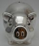 Very Large Tiffany Sterling Silver Modern Figural Pig,  Piggy Bank Other photo 1