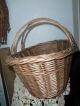 Vintage Swing Handle Market Basket Primitives photo 10