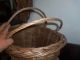 Vintage Swing Handle Market Basket Primitives photo 6
