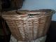 Vintage Swing Handle Market Basket Primitives photo 8