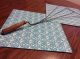 Vtg/old Rug Beater Tool,  Metal With Wood Handle Primitives photo 3