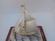 Finest Japanese Masterly Crafted Sterling Silver 985 Model Ship Takehiko Japan Other photo 8