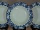 Antique Lorraine Clementson Bros.  Ltd. ,  Flow Blue Large Set Of 4 Bowls Bowls photo 3