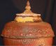 1800 ' S Hammered Copper Stupa Reliquary For Tibetan Buddhist Funerary Cremations Far Eastern photo 1