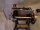 1912 Midget Sewing Machine Child ' S Cast Iron & Nickel Miniature Sewing Machine Sewing Machines photo 5