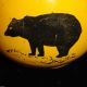 Rare Childs Graniteware Enamelware Tea Set Black Bear Animals Germany C1870 Metalware photo 7