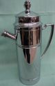 Art Deco Manning Shelton Silver Company Cocktail Shaker Machine Age Chrome Art Deco photo 3