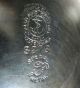 Antique Victorian Homan Quadruple Silver Plate Footed Bride Basket Reticulated Baskets photo 7