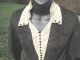 Antique Victorian Black Blouse Jacket Beaded Trim - Lace Very Victorian photo 1