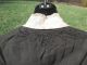 Antique Victorian Black Blouse Jacket Beaded Trim - Lace Very Victorian photo 2