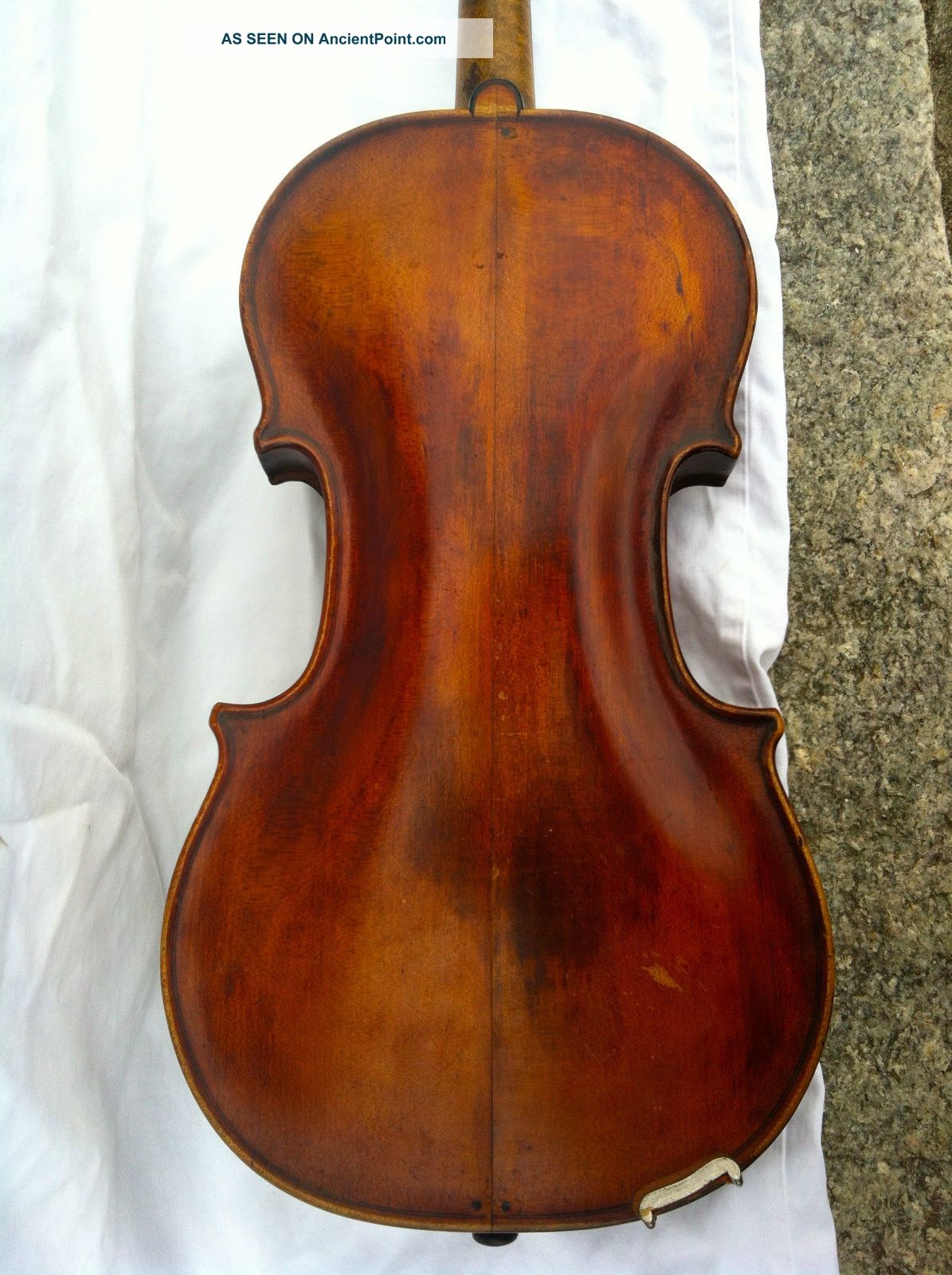 1600s - 1700s Old Rare French Flemish Violin Del Gesu - Guarneri Amati Italy Grafted String photo