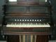 Antique 1886 Chicago Cottage Organ,  Victorian Style,  Carved Walnut Keyboard photo 3