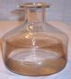 Antique Blown Glass Lab Bottle Decanter Clear W/smoky Band Mkd.  Kf Early 1900s Bottles & Jars photo 1