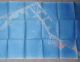 1920 Hand Colored Map Blueprint Montrose Pocahontas Coal Mining Wv 80.  5 