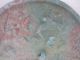 Chinese Ancient Bronze Mirror.  Rusting.  Figures In Landscape Other photo 2