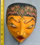 Indonesie Javanese Wayang Topeng Mask Maske Maschera Vintage Tribal Ethnic Pp31 Pacific Islands & Oceania photo 1