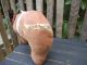 Pig Brown Pig Primitive Pig Country Primitive Farmhouse Lodge Cabin Gathering Primitives photo 3