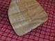 Figured Quilted Curly Maple Handcarved Wooden Spatula Cookie Desert Has A Crack Primitives photo 10