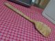 Figured Quilted Curly Maple Handcarved Wooden Spatula Cookie Desert Has A Crack Primitives photo 5