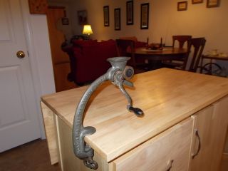 Antique 1990;s Enterprise Cast Iron Adjustable Wet The Raisins Seeder No 36 photo