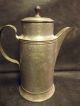 Antique Primitive Coffee Can Unique Coffee Pot Primitives photo 2