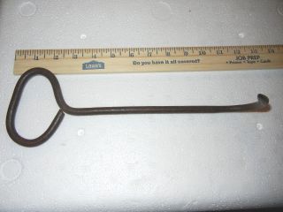 Antique 12 Inch Hay / Tobacco Hook For Use Or Decor photo