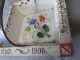 C1906 Norwegian Rosemaling Folk Art Painted Basket Primitives photo 5
