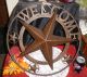 Welcome Metal Barn Star Western & Home Decor New 17 