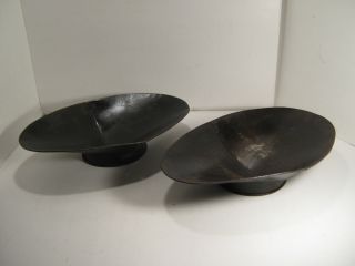 Antique Metal/tin Scale Pans Scoop Pans Each Pan Aprox: 14 