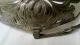 Antique German Pewter Art Nouveau Orivit Fruitbowl,  1906,  Marked 2708 Metalware photo 8