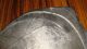 Antique Pewter Art Nouveau Crumb Tray Set - Kayserzinn 4577 - Stunning Metalware photo 4