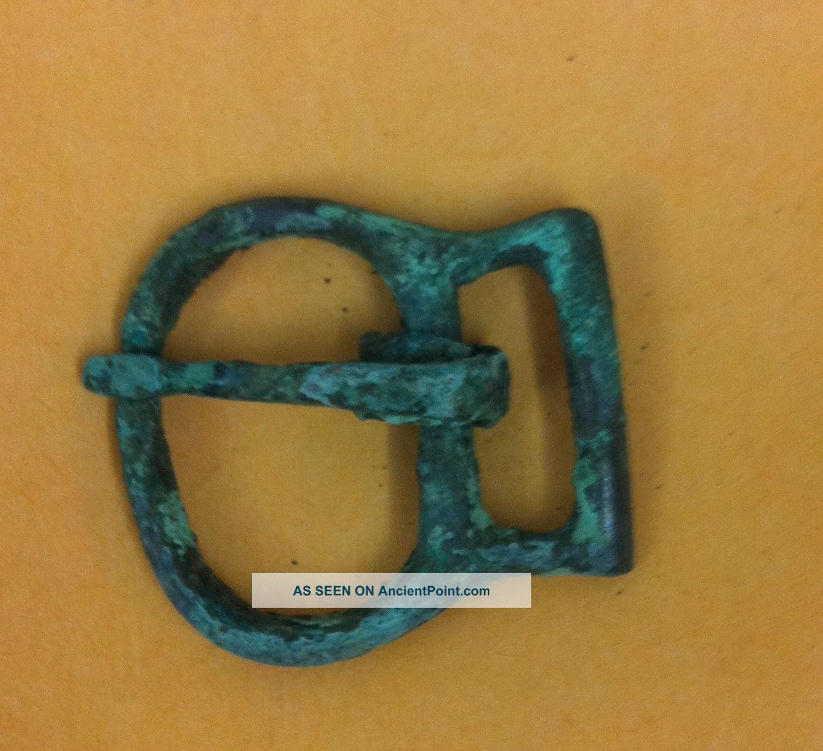 Authentic Ancient Roman Soldier Buckle (0 - 400 Ad) Primitive Old Cool Artifact Nr Primitives photo