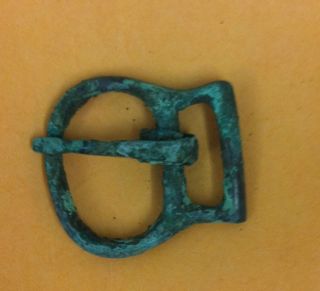 Authentic Ancient Roman Soldier Buckle (0 - 400 Ad) Primitive Old Cool Artifact Nr photo