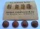 Victorian Pure Sandalwood ' Kurta ' Buttons Unused With Card Buttons photo 3