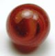 Antique Glass Ball Button Carnelian & Peach Swirl Brass Plate & Loop Shank Buttons photo 1
