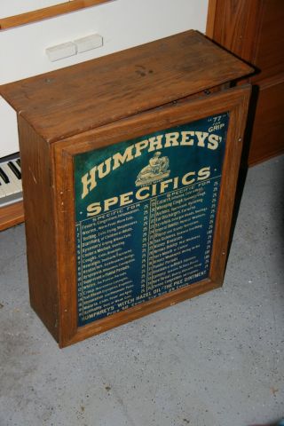 Humphreys Specifics Cabinet photo