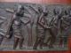 Antique Hand Carved African Huge Zitan Wood Plaque Sculpture Very Rare Sculptures & Statues photo 8