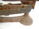 Antique Metal Cast Iron Broken Merchants Grocers Postal Scale Body Weight Parts Scales photo 3