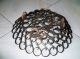 Vintage French Wrought Iron Scrolled Tray Metalware photo 1