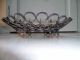 Vintage French Wrought Iron Scrolled Tray Metalware photo 2