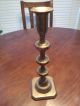 Antique Brass English Made Candlestick Metalware photo 1