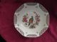 Perfect Antique Porcelain Reticulated Bowl Dish Floral Pheasant Germany Bowls photo 5
