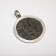 Ancient Roman Empire Sterling Silver Coin Pendant Roman photo 2