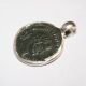 Maximian Ii Ancient Roman Empire Sterling Silver Coin Pendant Roman photo 1