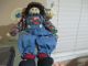 Primitive Shelf Sitter Angel Plays Christmas Songs Angel Moves Body & Wings 15 