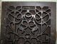 Antique Cast Iron Ornamental Louvered Heat Grate 10 X 14 Heating Grates & Vents photo 2