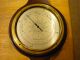 Antique Mahogany Wood Barometer Weather Staition (airguide) V Early Model L@@k Barometers photo 3