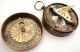 Brass Sundial Compass - Pocket Sundial Compass - Time Reader Other photo 1